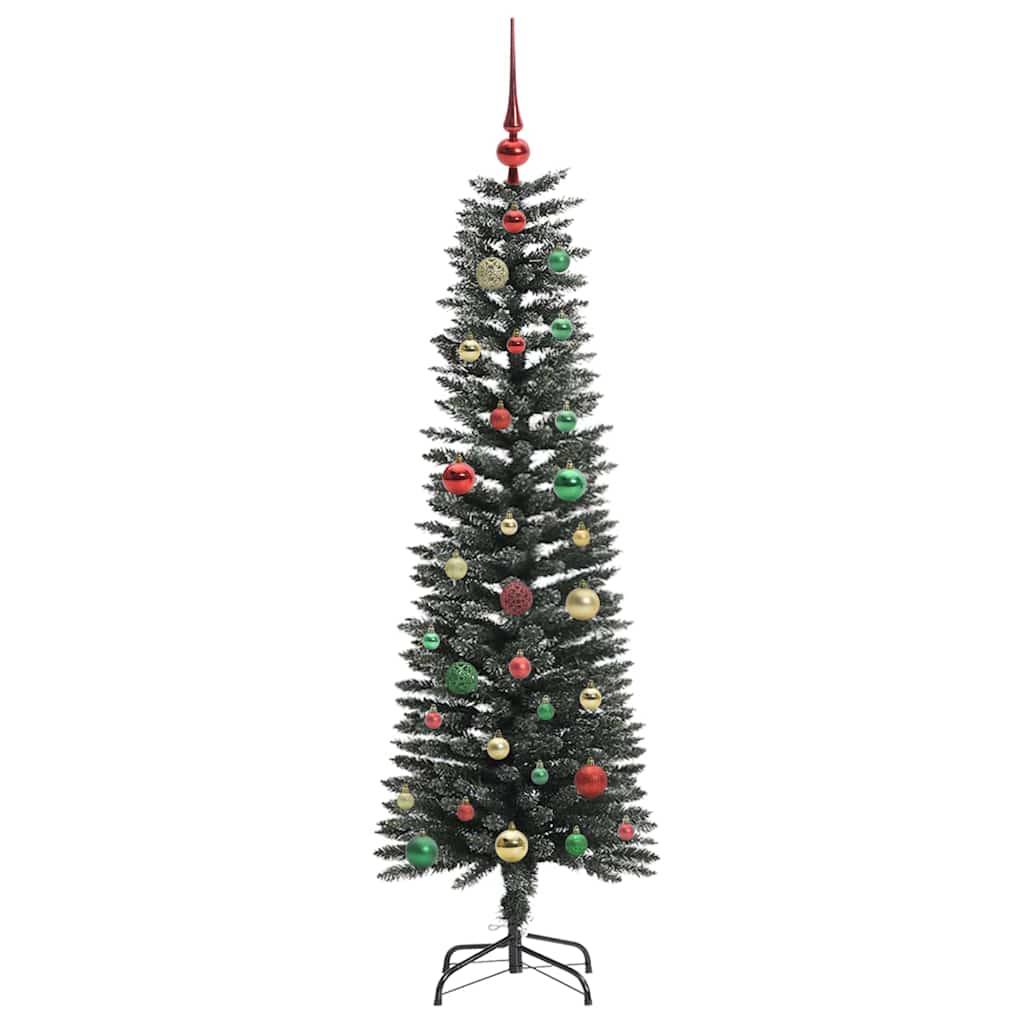 vidaXL Artificial Christmas Tree with 150 LEDs with Stand Green 150 cm - 48142