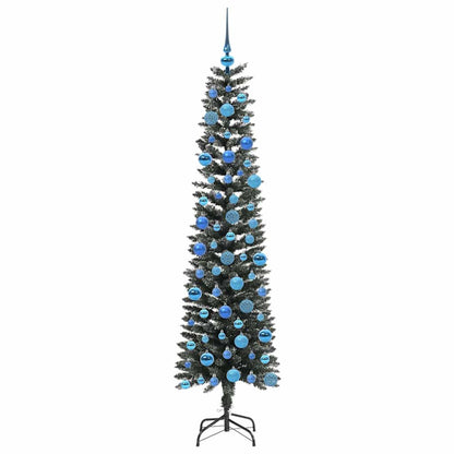 vidaXL Artificial Christmas Tree with 300 LEDs with Stand Green 180 cm - 48178