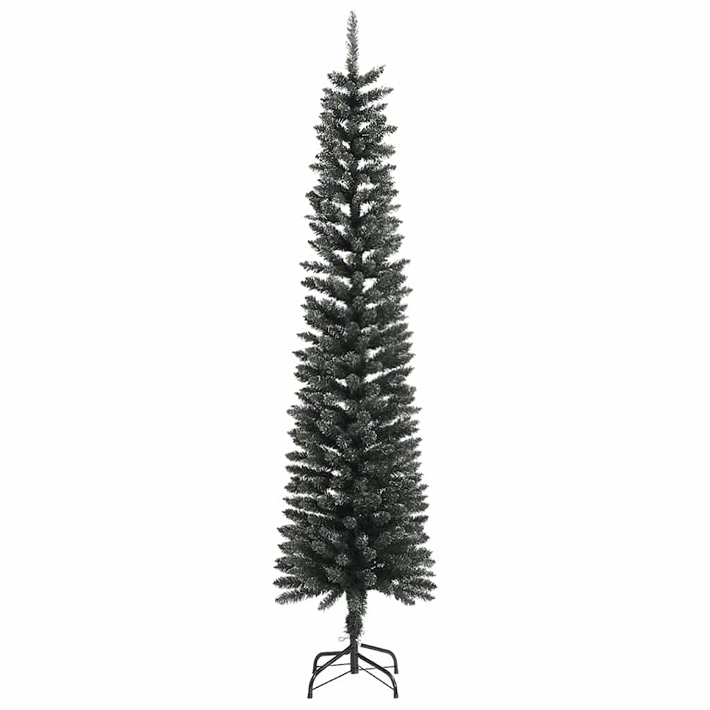 vidaXL Artificial Christmas Tree with 300 LEDs with Stand Green 240 cm - 48212