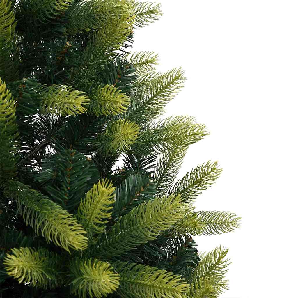 vidaXL Artificial Hinged Christmas Tree 150 LEDs Green 150 cm - 48275