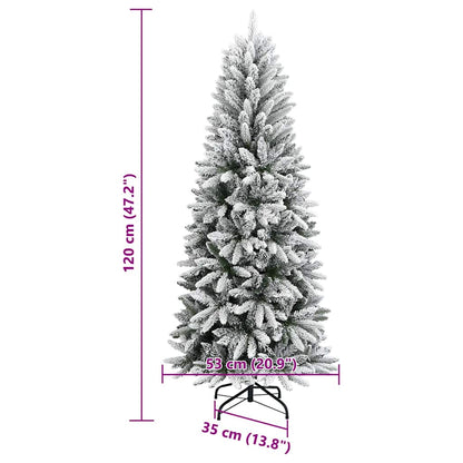 vidaXL Artificial Christmas Tree White 120 cm