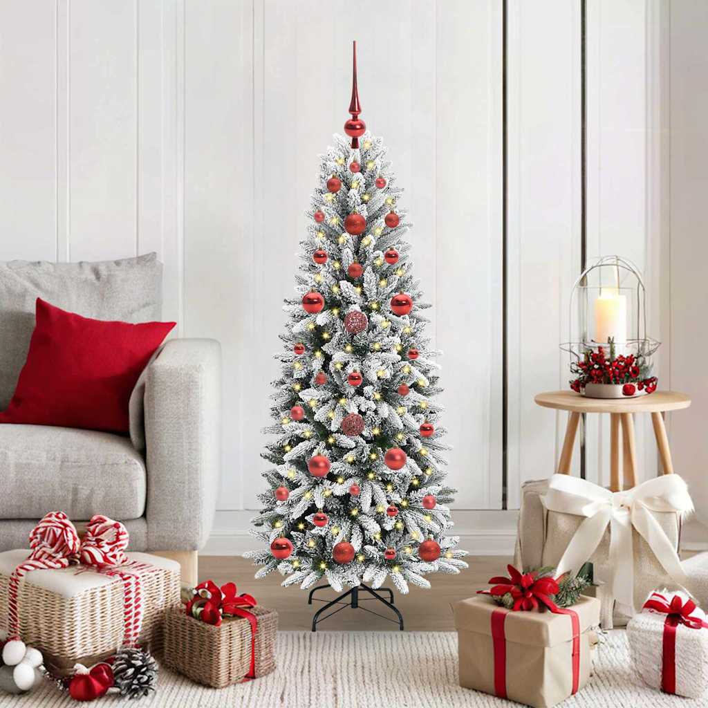 vidaXL Artificial Christmas Tree White 120 cm - 48378