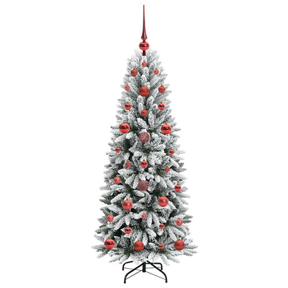 vidaXL Artificial Christmas Tree White 120 cm - 48378