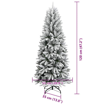 vidaXL Artificial Christmas Tree White 120 cm - 48378