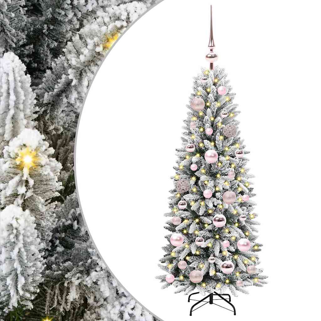 vidaXL Artificial Christmas Tree White 120 cm - 48398