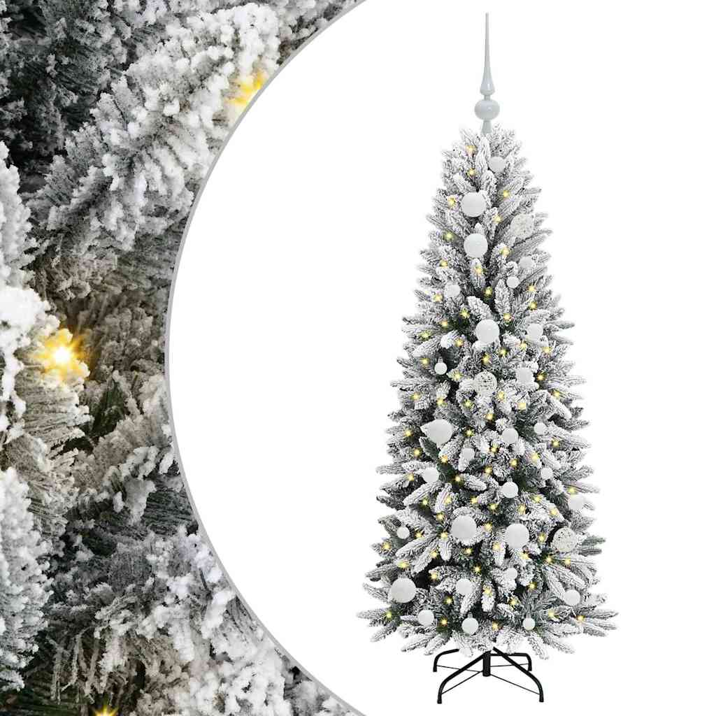vidaXL Artificial Christmas Tree White 120 cm - 48402