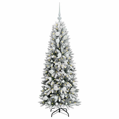 vidaXL Artificial Christmas Tree White 120 cm - 48402