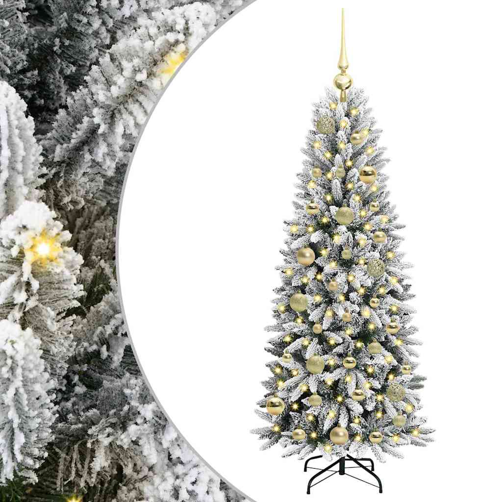 vidaXL Artificial Christmas Tree White 120 cm - 48409