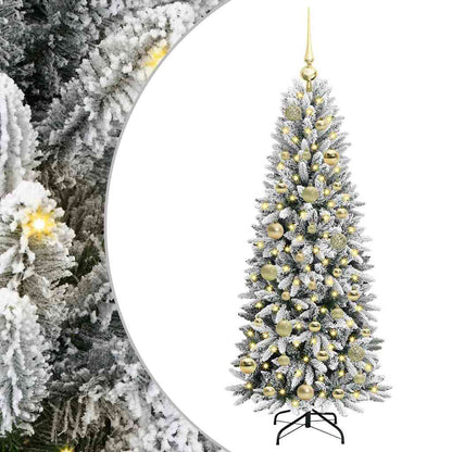 vidaXL Artificial Christmas Tree White 120 cm - 48409