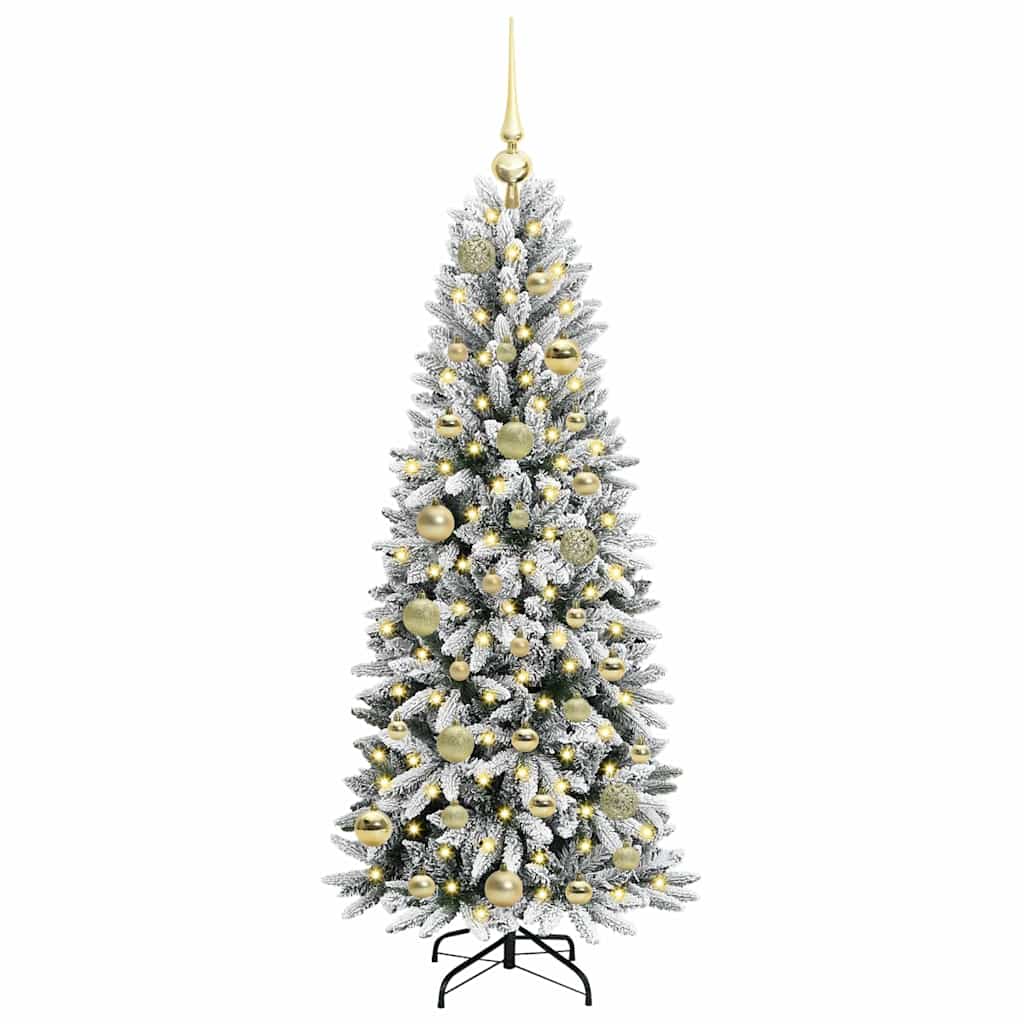 vidaXL Artificial Christmas Tree White 120 cm - 48409