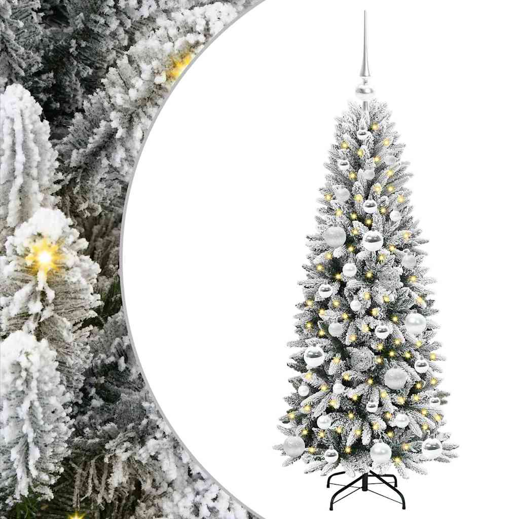 vidaXL Artificial Christmas Tree White 120 cm - 48410