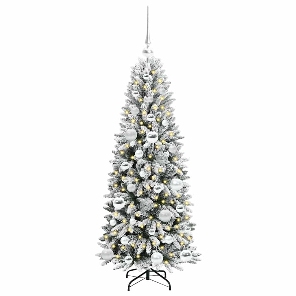 vidaXL Artificial Christmas Tree White 120 cm - 48410