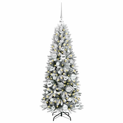 vidaXL Artificial Christmas Tree White 120 cm - 48410