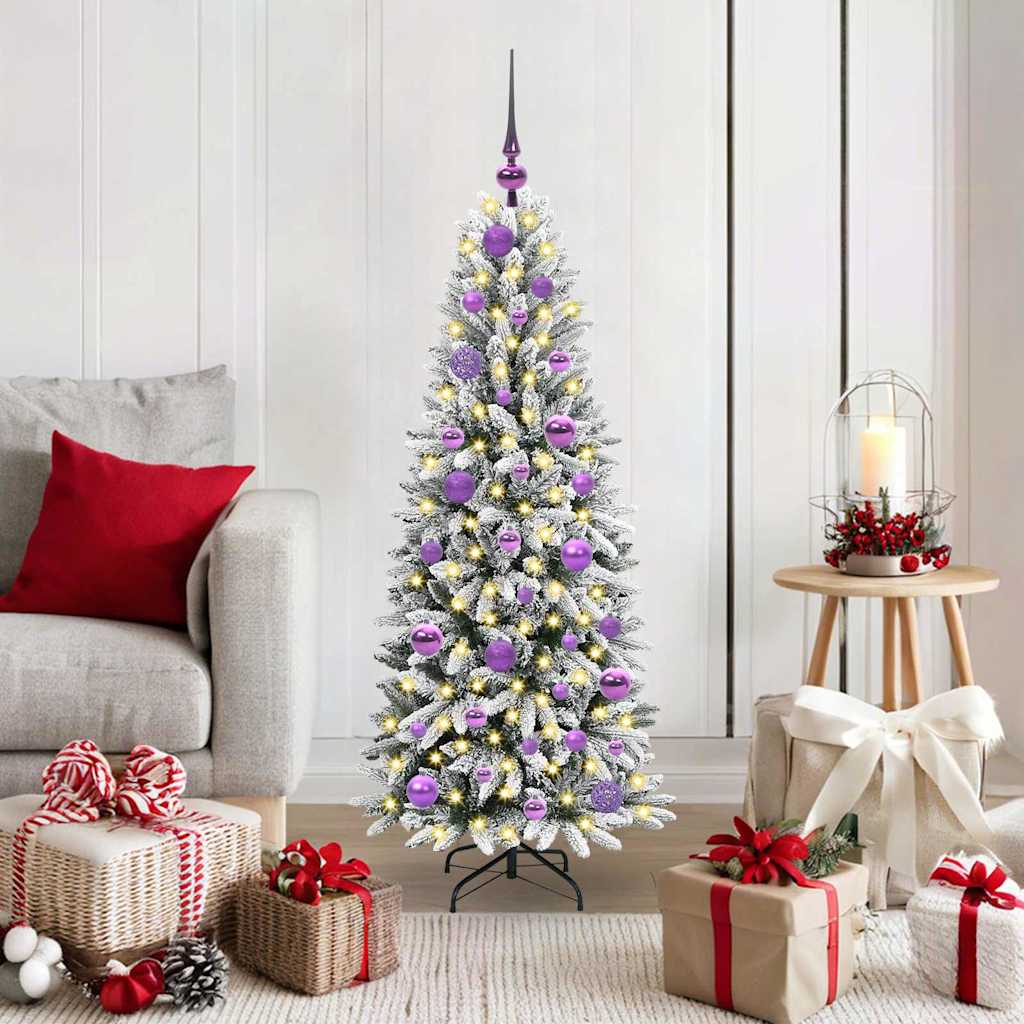 vidaXL Artificial Christmas Tree White 120 cm - 48423