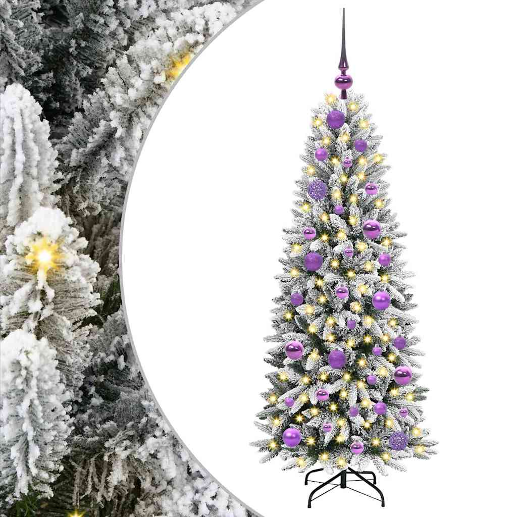 vidaXL Artificial Christmas Tree White 120 cm - 48423