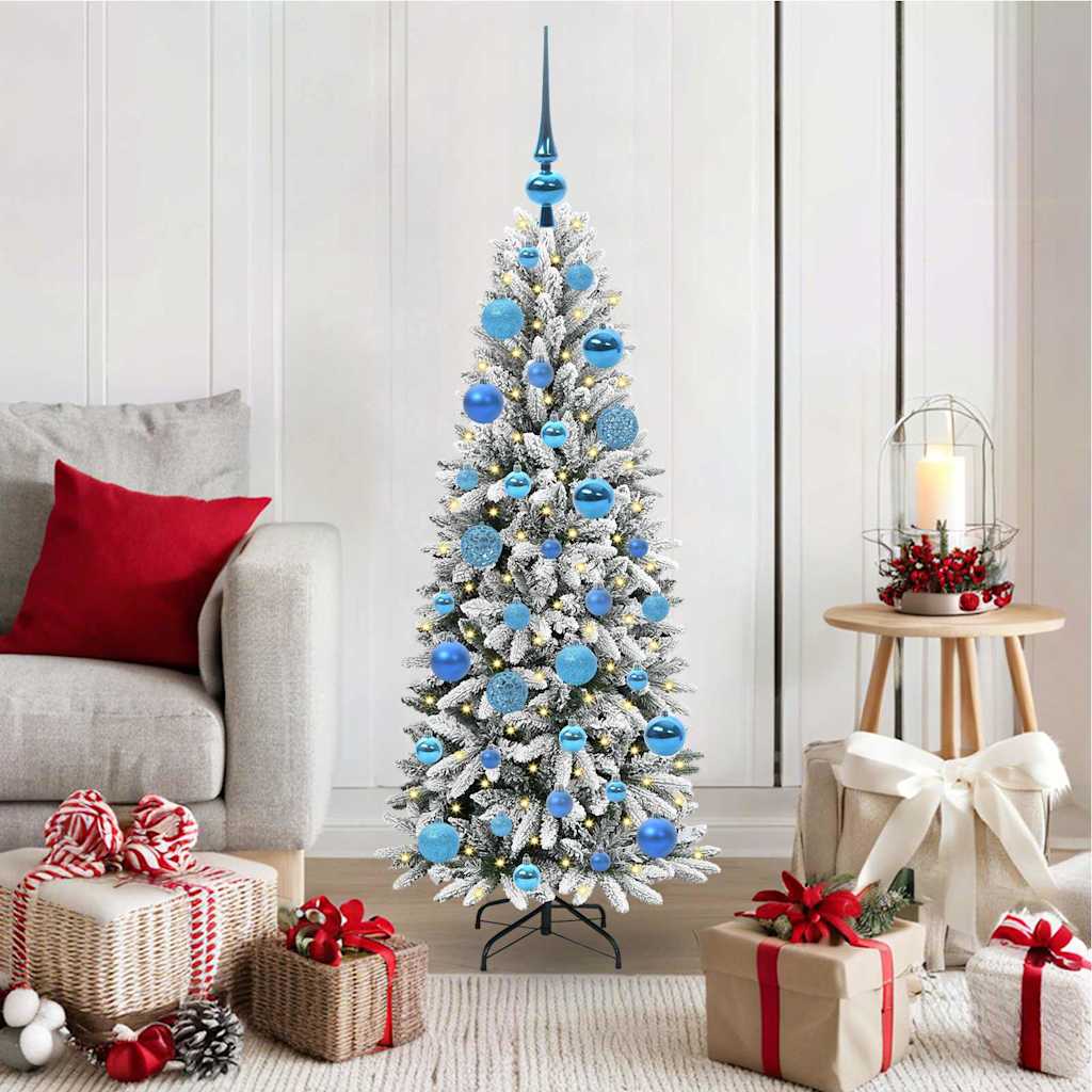vidaXL Artificial Christmas Tree White 120 cm - 48430