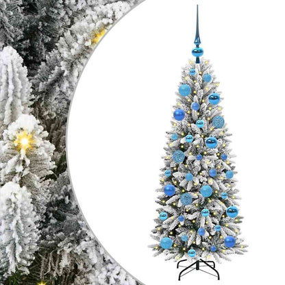 vidaXL Artificial Christmas Tree White 120 cm - 48430