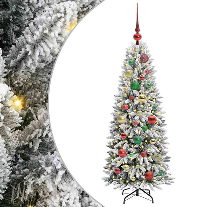vidaXL Artificial Christmas Tree White 120 cm - 48435