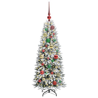 vidaXL Artificial Christmas Tree White 120 cm - 48435
