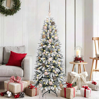 vidaXL Artificial Christmas Tree White 150 cm