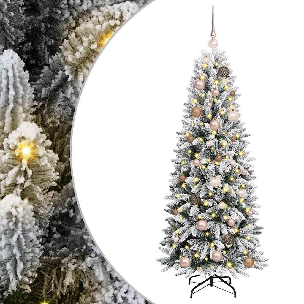 vidaXL Artificial Christmas Tree White 150 cm