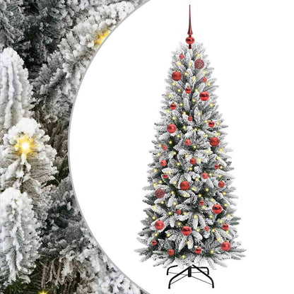 vidaXL Artificial Christmas Tree White 150 cm - 48445