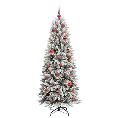 vidaXL Artificial Christmas Tree White 150 cm - 48445