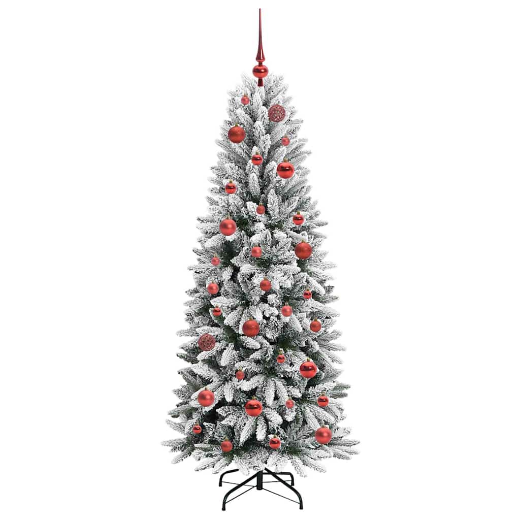 vidaXL Artificial Christmas Tree White 150 cm - 48445