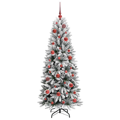 vidaXL Artificial Christmas Tree White 150 cm - 48445