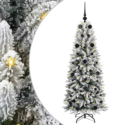 vidaXL Artificial Christmas Tree White 150 cm - 48450