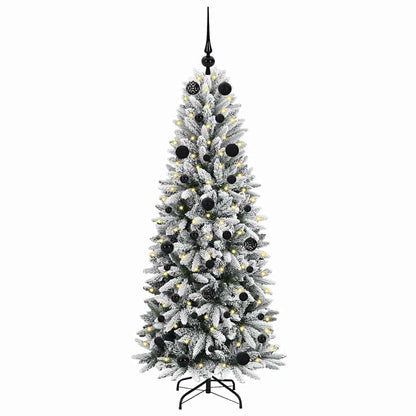 vidaXL Artificial Christmas Tree White 150 cm - 48450