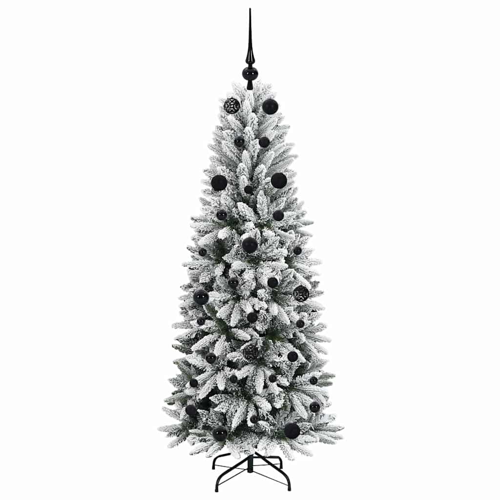 vidaXL Artificial Christmas Tree White 150 cm - 48450