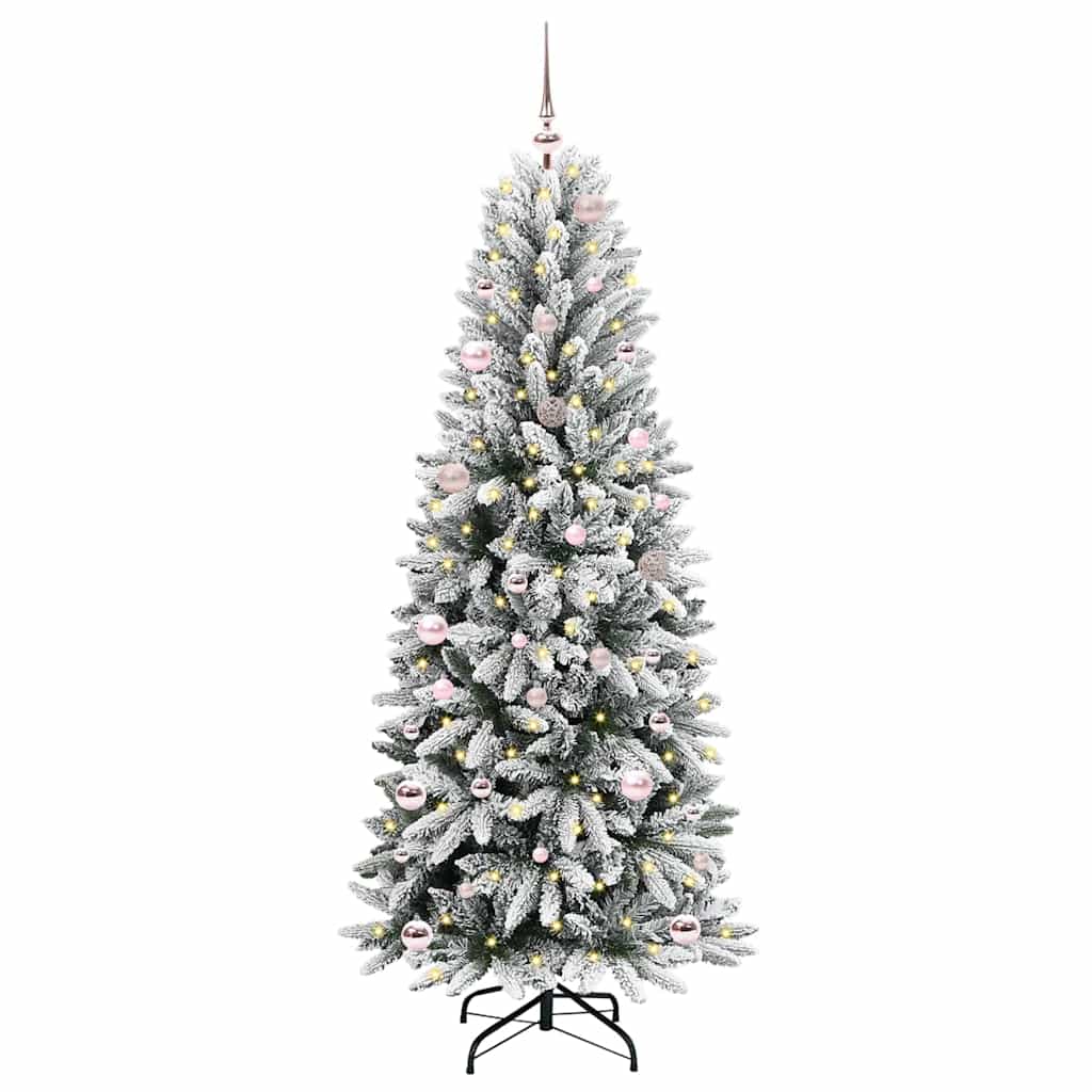 vidaXL Artificial Christmas Tree White 150 cm - 48451