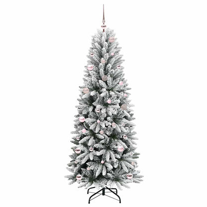vidaXL Artificial Christmas Tree White 150 cm - 48451