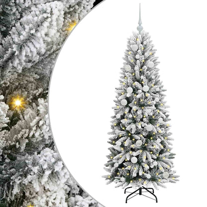 vidaXL Artificial Christmas Tree White 150 cm - 48452