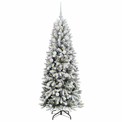 vidaXL Artificial Christmas Tree White 150 cm - 48452