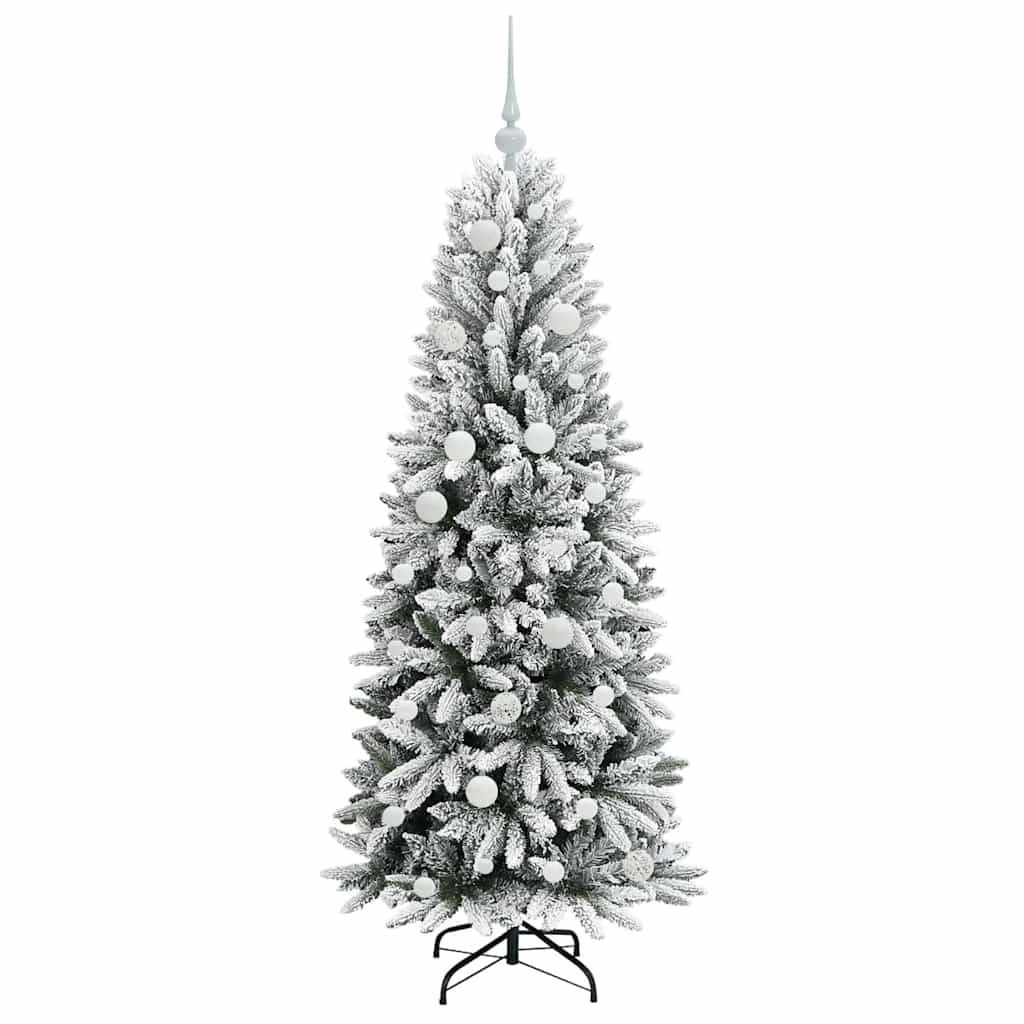 vidaXL Artificial Christmas Tree White 150 cm - 48452