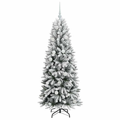 vidaXL Artificial Christmas Tree White 150 cm - 48452
