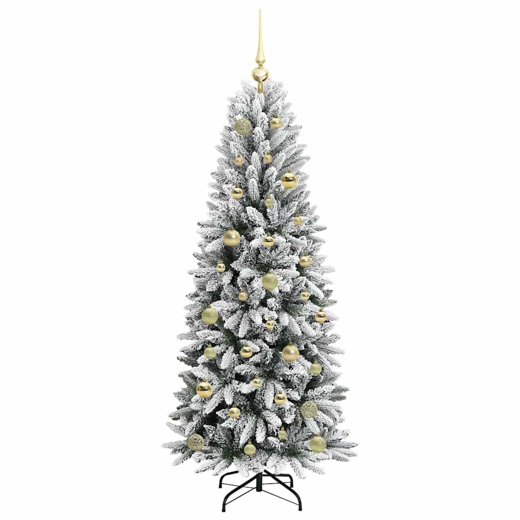 vidaXL Artificial Christmas Tree White 150 cm - 48457