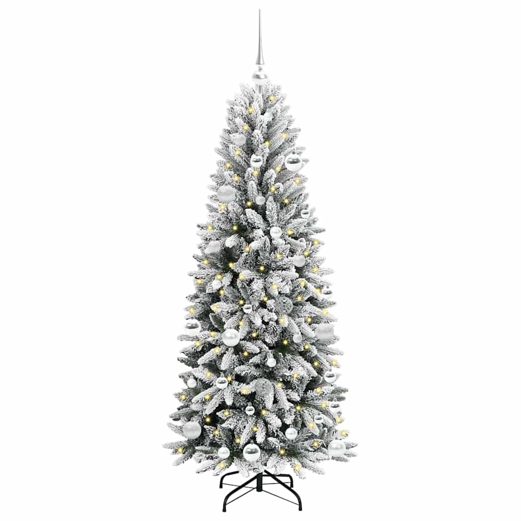 vidaXL Artificial Christmas Tree White 150 cm - 48458