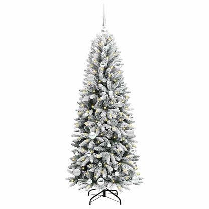 vidaXL Artificial Christmas Tree White 150 cm - 48458