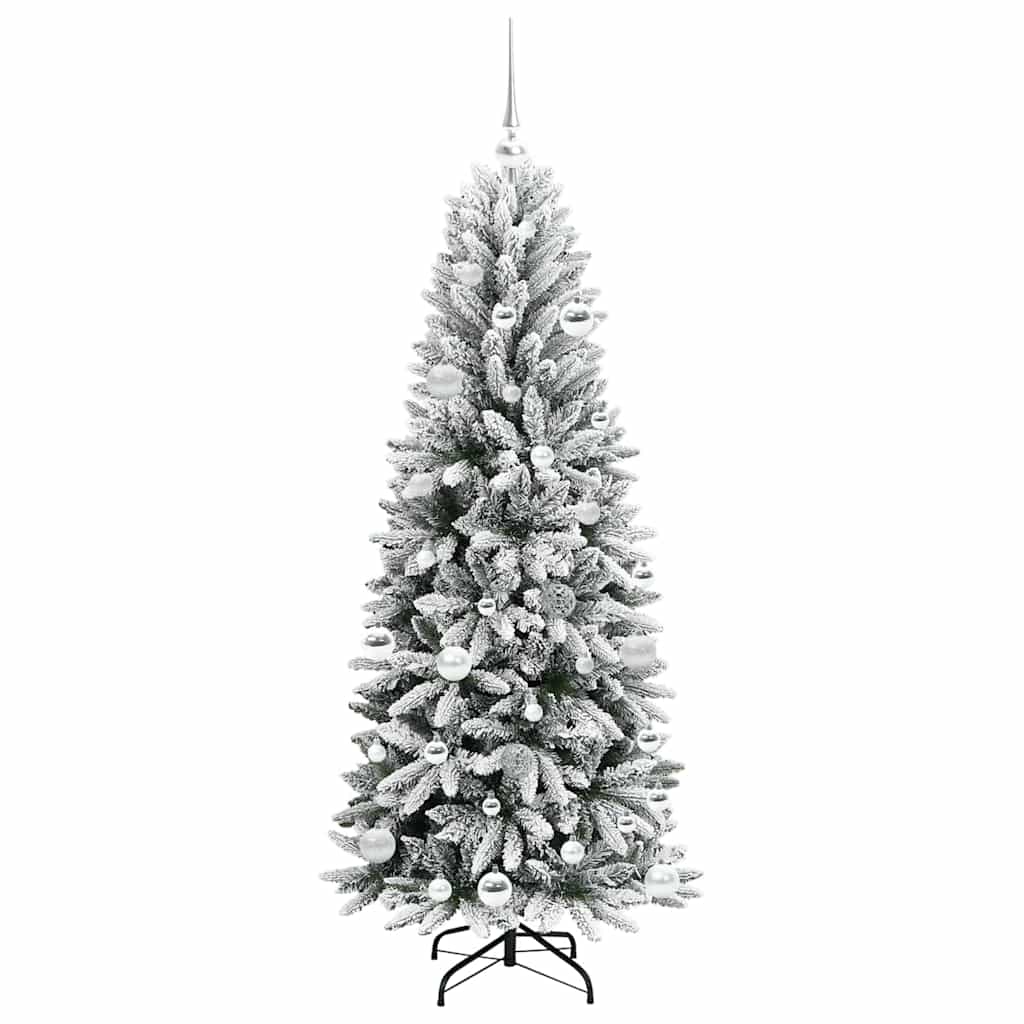 vidaXL Artificial Christmas Tree White 150 cm - 48458