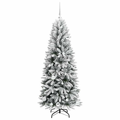 vidaXL Artificial Christmas Tree White 150 cm - 48458