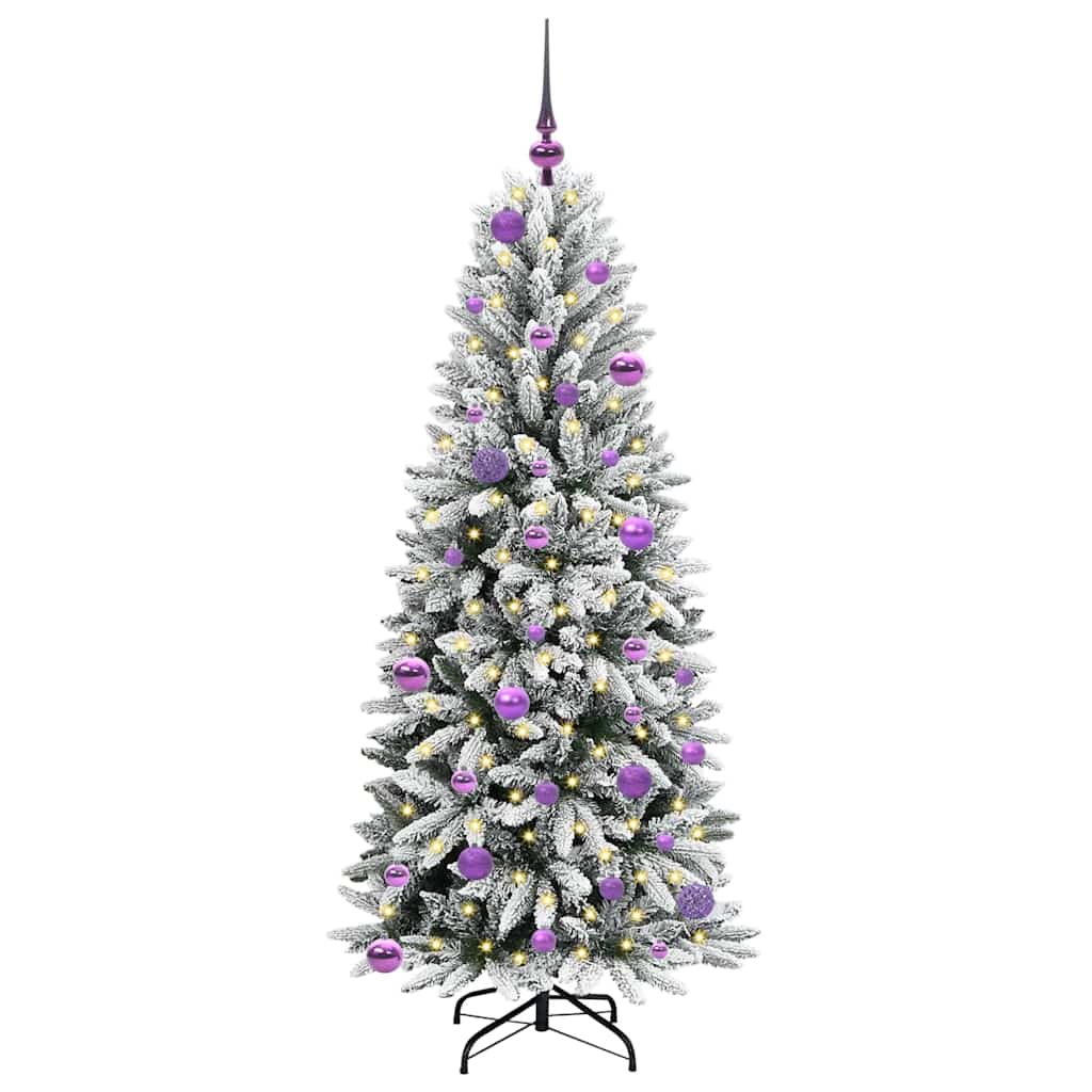 vidaXL Artificial Christmas Tree White 150 cm - 48459