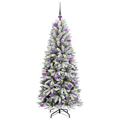 vidaXL Artificial Christmas Tree White 150 cm - 48459