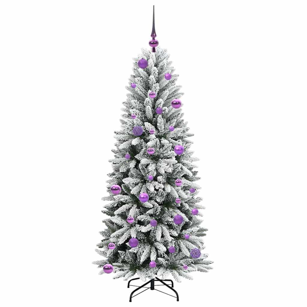 vidaXL Artificial Christmas Tree White 150 cm - 48459