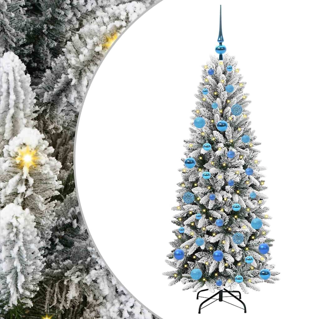 vidaXL Artificial Christmas Tree White 150 cm - 48464