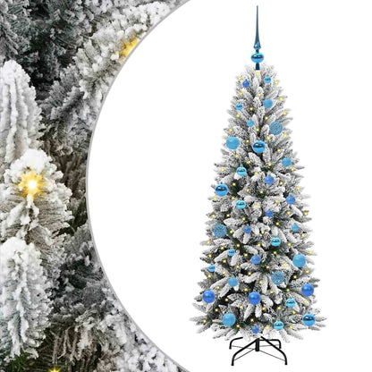 vidaXL Artificial Christmas Tree White 150 cm - 48464