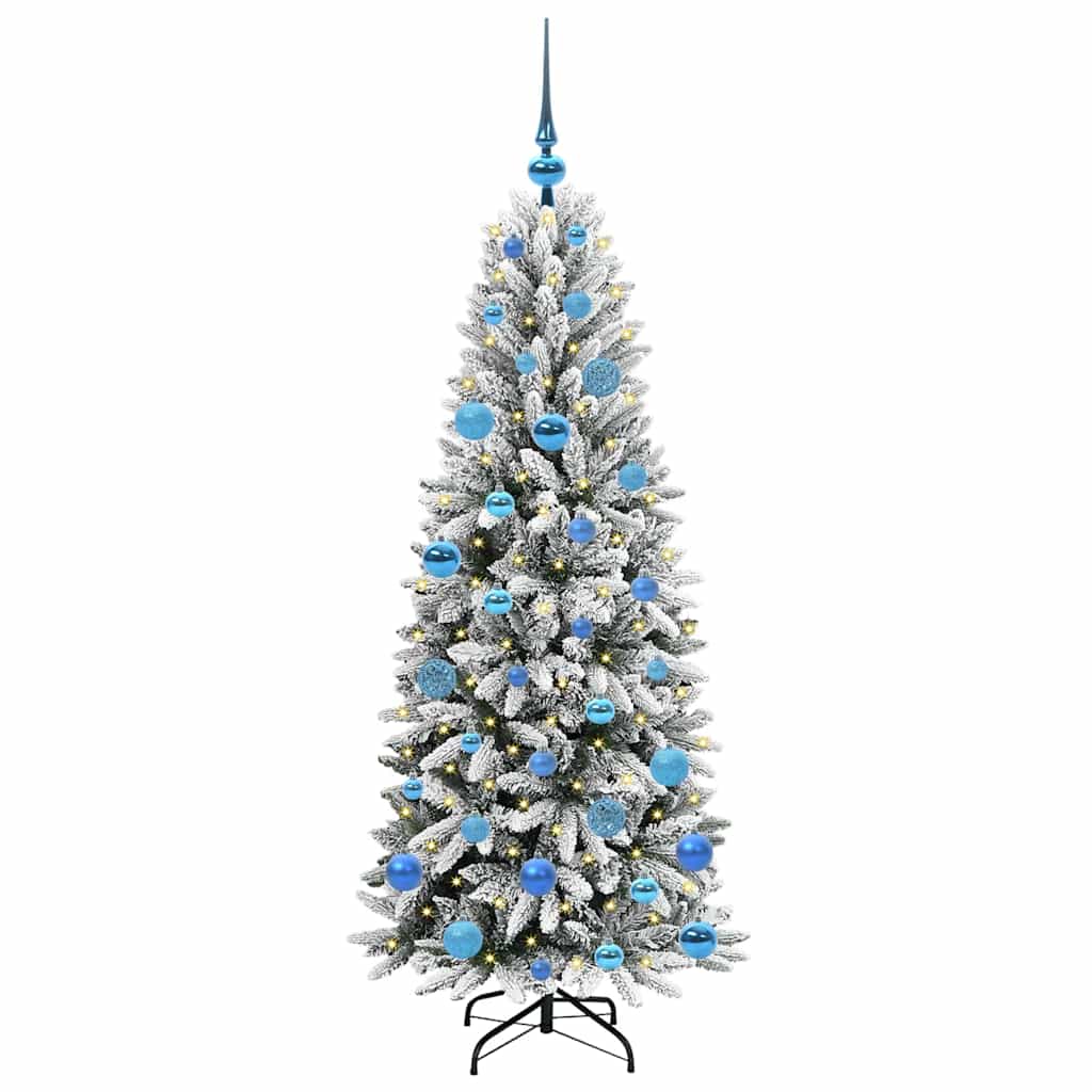 vidaXL Artificial Christmas Tree White 150 cm - 48464