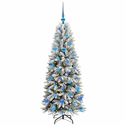 vidaXL Artificial Christmas Tree White 150 cm - 48464